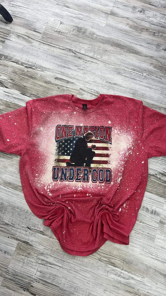 Bleached One Nation UnderGod Tshirt